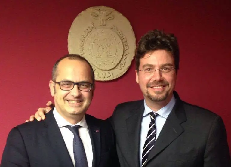 Andrea Troisi all'avvio della collaborazione con la LUM · marzo 2017